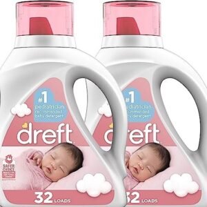 Newborn Hypoallergenic Baby Laundry Detergent Liquid Soap (HE)