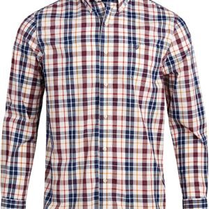 Chaps Men's Button Down Shirt - Long Sleeve Collared Shirt for Men: Wrinkle-Resistant, Sustainable (S-XXL)