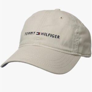 Men's Cotton Logo Adjustable Baseball Cap